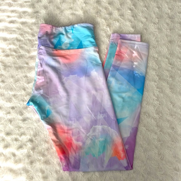 NWOT Colourful Onzie leggings - Picture 5 of 9